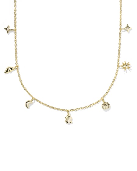 Halloween Gold Strand Necklace