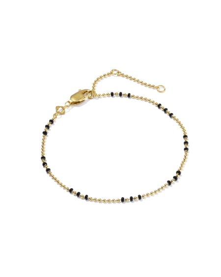 Alice Color Beaded 14k Gold-Filled Chain Bracelet