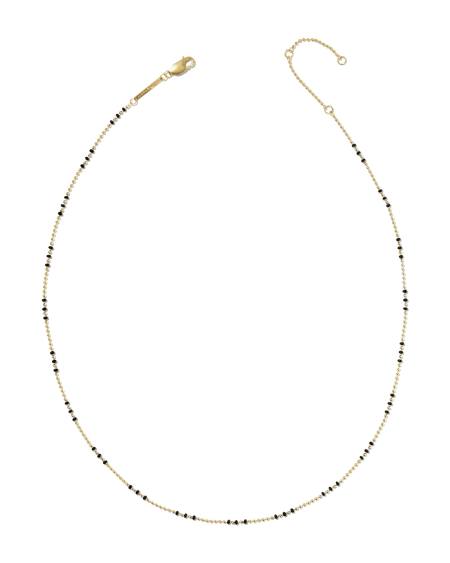Alice Color Beaded 14k Gold-Filled Chain Necklace