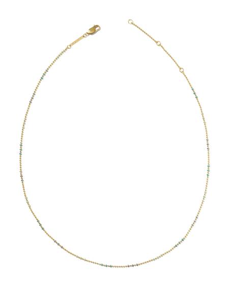 Alice Color Beaded 14k Gold-Filled Chain Necklace