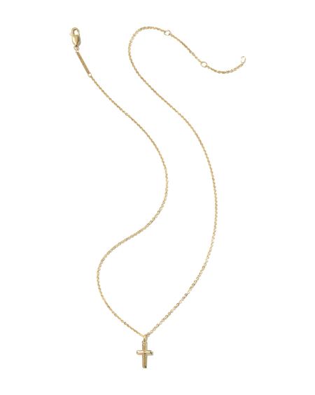Cross 14k Gold-Filled Short Pendant Necklace