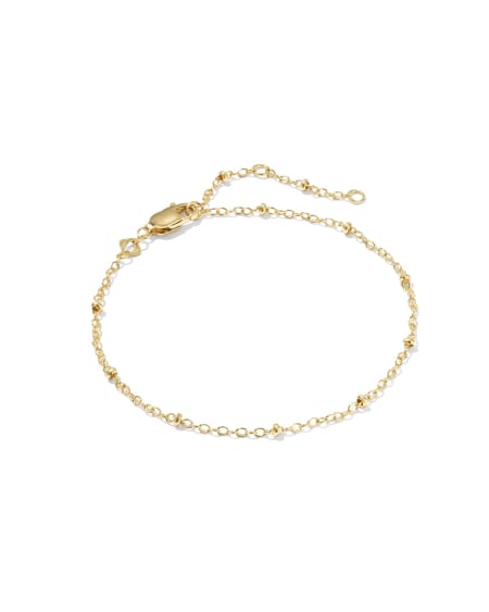Evelyn 14k Gold-Filled Single Satellite Chain Bracelet