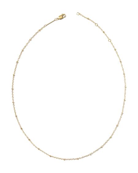 Evelyn 14k Gold-Filled Single Satellite Chain Necklace