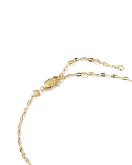 Mirror Sunburst 14k Gold-Filled Chain Anklet
