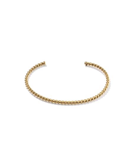 Victoria Medium Twist 14k Gold-Filled Cuff Bracelet
