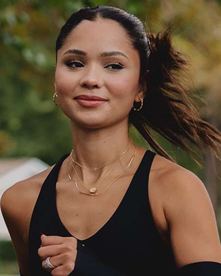 Miriam Small Bead Hoop Earrings