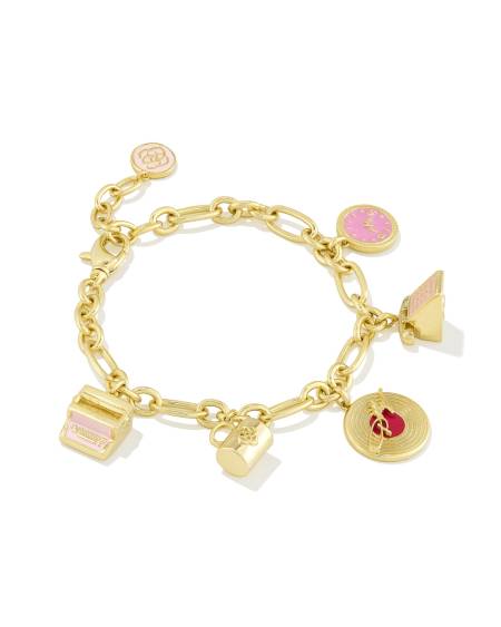 Dolly Parton x Kendra Scott Gold Charm Bracelet