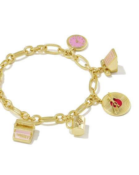 Dolly Parton x Kendra Scott Gold Charm Bracelet