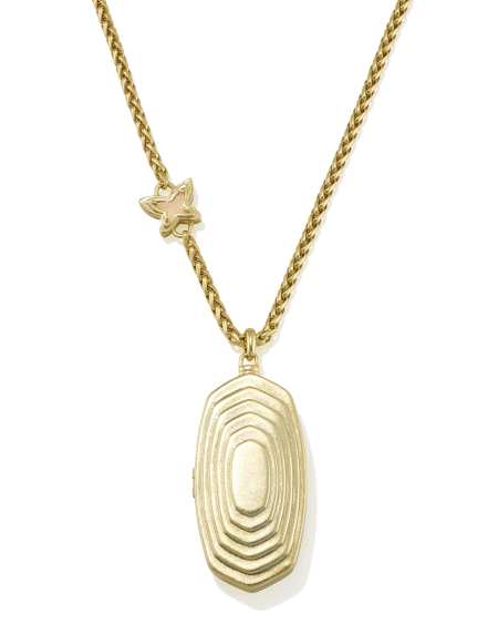 Dolly Parton x Kendra Scott Danielle Gold Locket Necklace