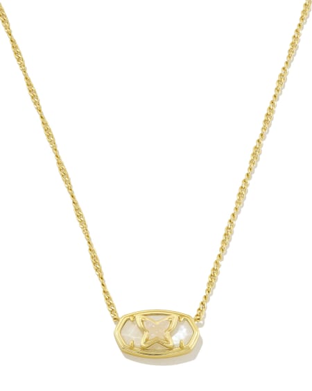 Dolly Parton x Kendra Scott Elisa Butterfly Gold Short Pendant Necklace