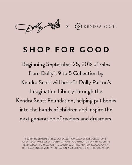 Dolly Parton x Kendra Scott Gold Charm Bracelet