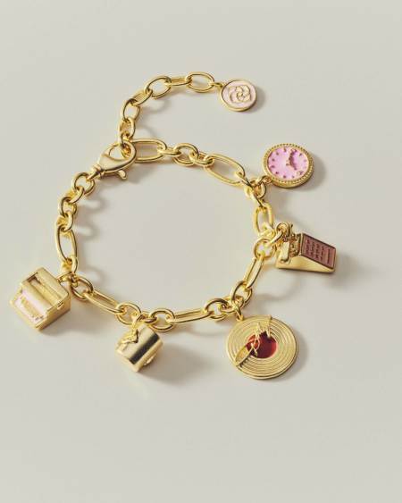 Dolly Parton x Kendra Scott Gold Charm Bracelet
