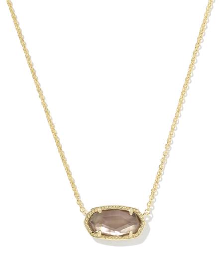 Elisa Gold Pendant Necklace