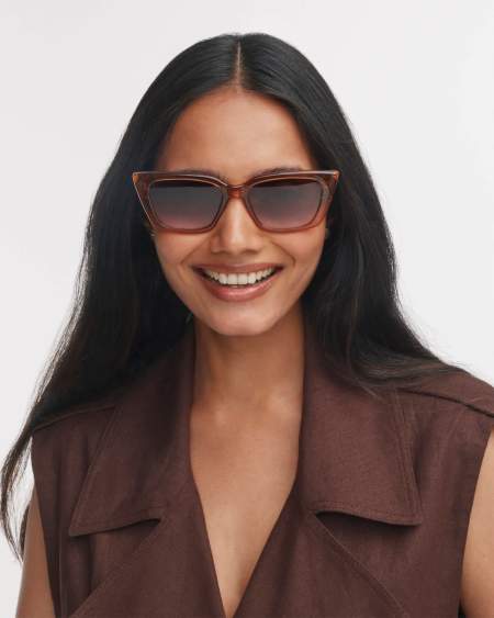 Butterfly Herringbone Sunglasses