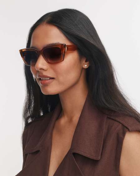 Butterfly Herringbone Sunglasses