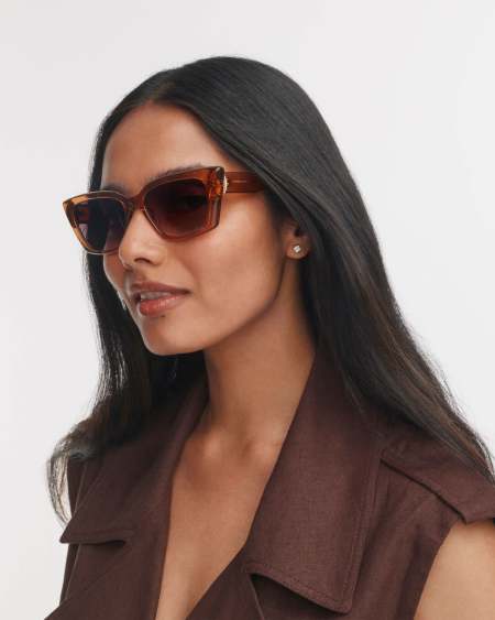 Butterfly Herringbone Sunglasses