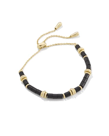 Bree Beaded Delicate Chain Bracelet