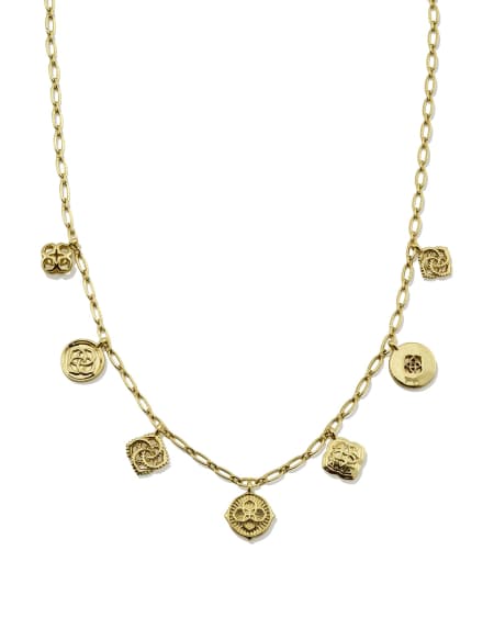 Dira Gold Charm Necklace