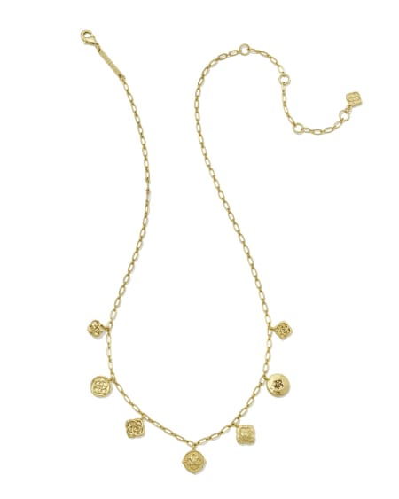 Dira Gold Charm Necklace