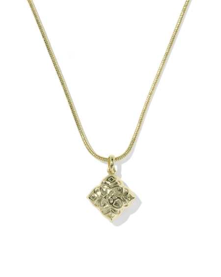 Dira Pearl Gold Short Pendant Necklace