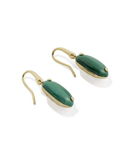 Lee Riveted Gold Drop Earrings
