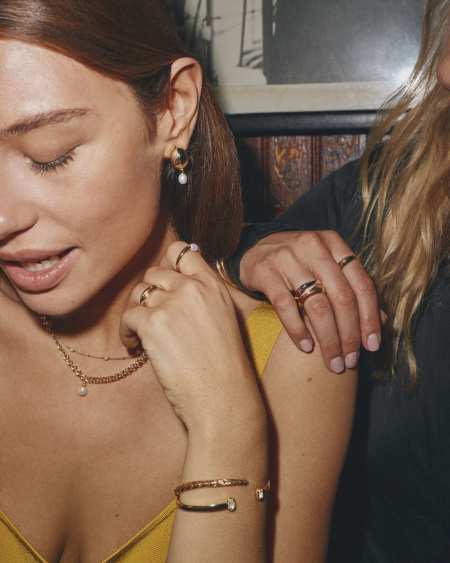 Oakland Pearl Gold Chain Necklace