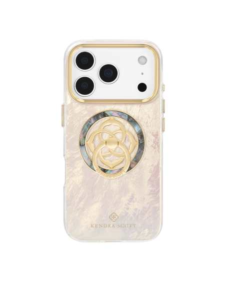 Magnetic Gold Black Mother-of-Pearl Ring Stand