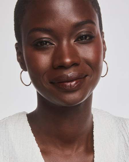 Giana 30mm Hoop Earrings in 14k Yellow Gold