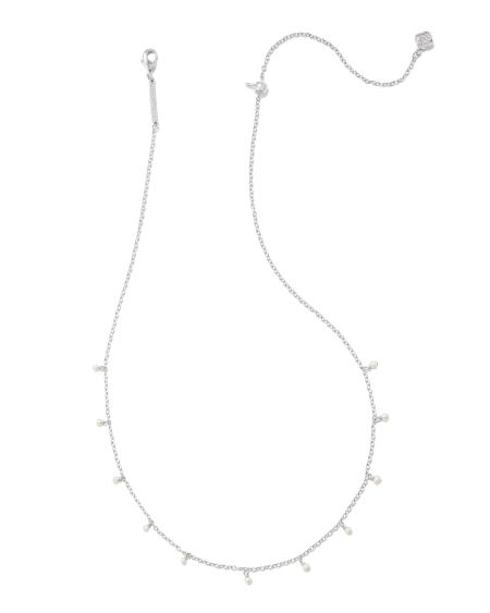 Willa Silver Pearl Strand Necklace in Freshwater Cultured Pearl