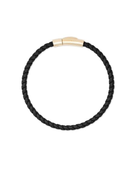 Evans 18k Yellow Gold Vermeil Corded Bracelet