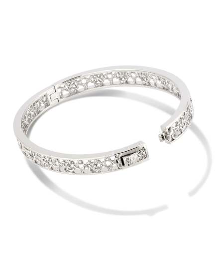 Kelly Bangle Bracelet in Silver