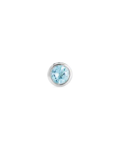 Iva Single Stud Earring in Sterling Silver