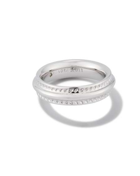 Merritt Band Ring in Silver