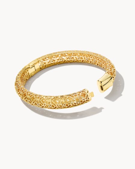 Abbie Bangle Bracelet in Gold