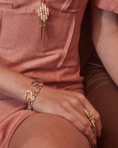 Ember Crystal Delicate Chain Bracelet