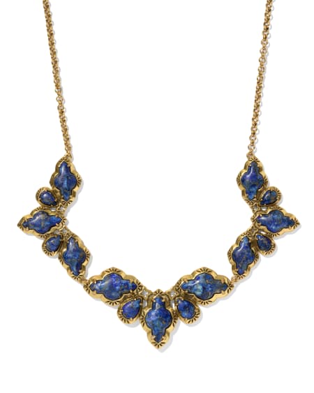 Abbie Etch Frame Statement Necklace