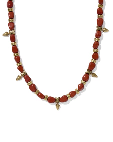 Shera Vintage Silver Beaded Necklace