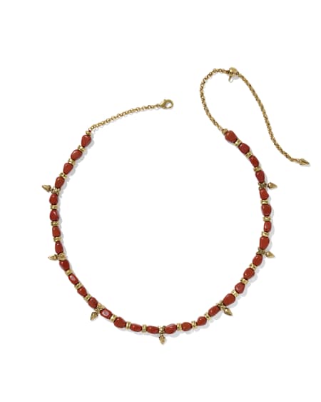 Shera Vintage Silver Beaded Necklace