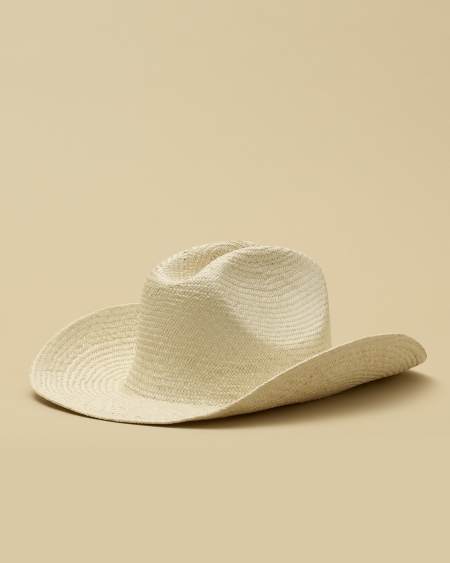 Straw Cattleman Hat