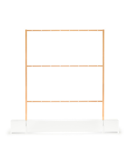 Earring Ladder Jewelry Stand in Rose Gold