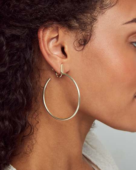 Pepper Clip On Hoop Earrings