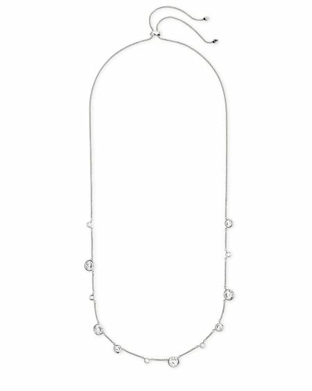 Clementine Choker Necklace in Silver