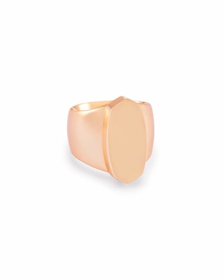 Reagan Cocktail Ring in Rose Gold