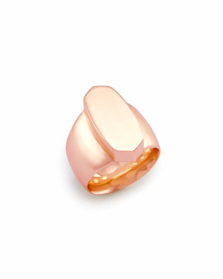 Reagan Cocktail Ring in Rose Gold