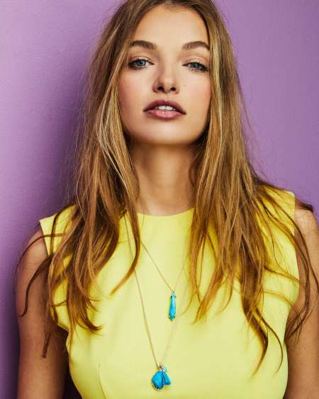 Hailey Long Pendant Necklace