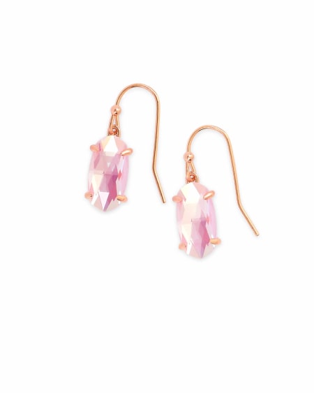 Lemmi Drop Earrings in Rose Gold
