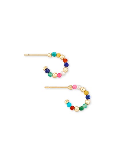 Scarlet Huggie Earrings