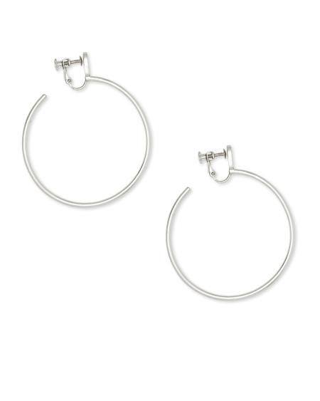 Pepper Clip On Hoop Earrings
