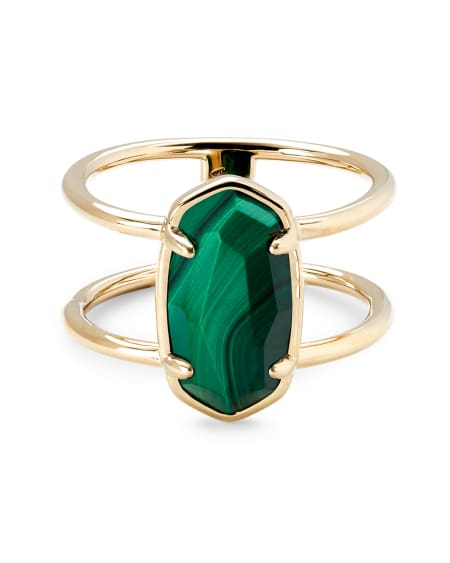 Elyse 18k Gold Vermeil Double Band Ring