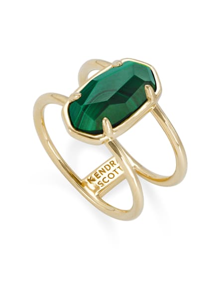 Elyse 18k Gold Vermeil Double Band Ring